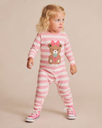 Huxbaby Strawberry Stripe Romper