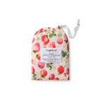 Snuggle Hunny Strawberry Organic Bassinet Sheet / Change Pad Cover