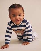 Huxbaby Stripe Huxbear Romper