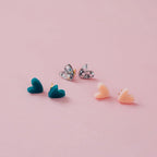 Emeldo  Heart Studs
