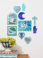 Jones & Co Fable Moon Blue Heart