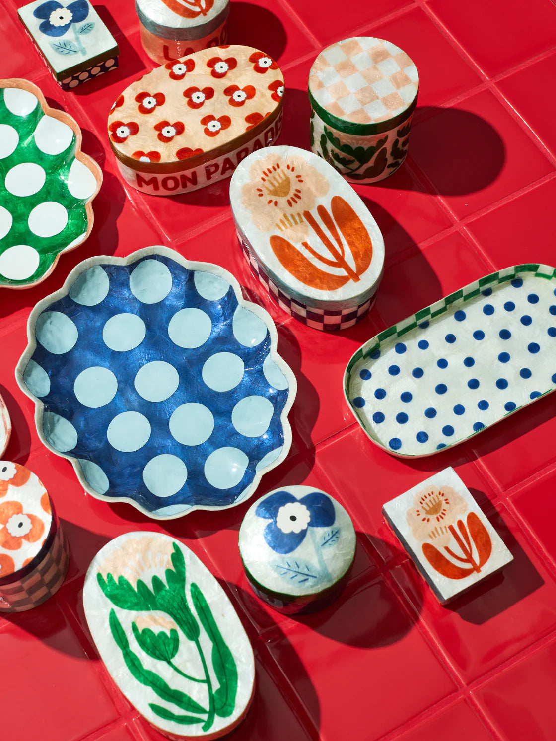 Jones & Co Paradis Rectangle Box - Assorted