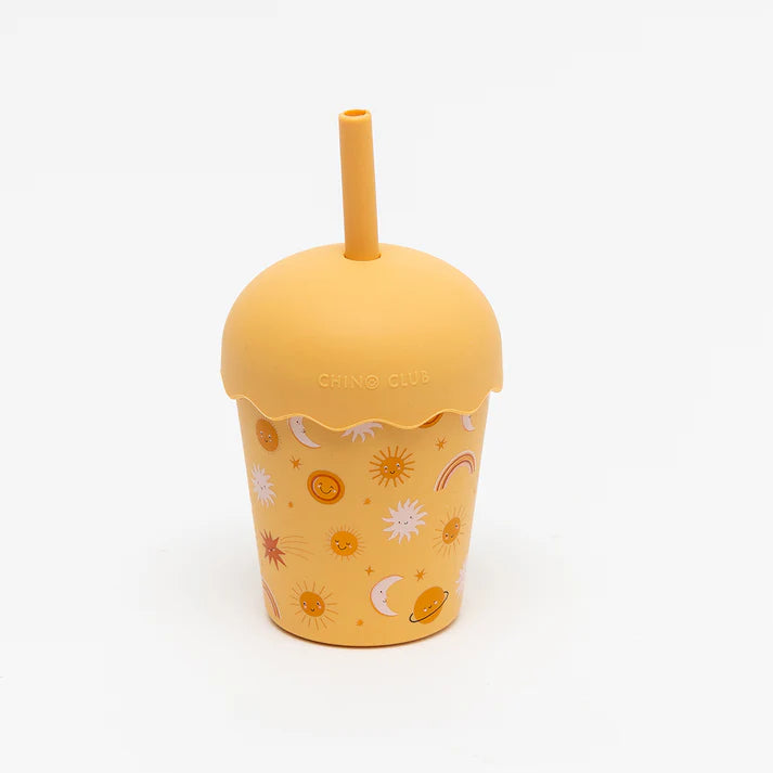 Chino Club-Suns Orange Mini Smoothie Cup & Straw 200ml