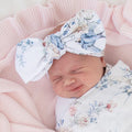 Snuggle Hunny Sweet Swallows Organic Oversized Bow