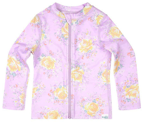 Toshi Swim Kids Rashie Full Zip Long Sleeve Classic