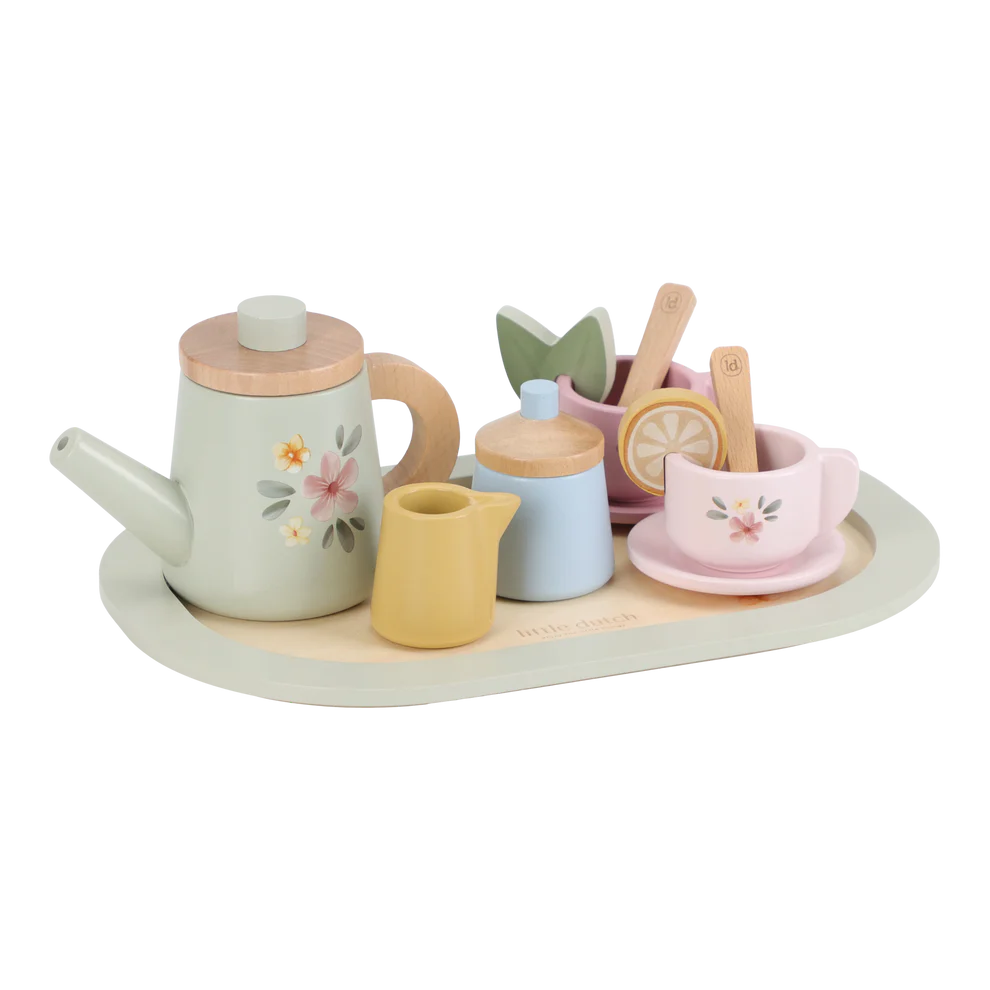 Little Dutch Wooden Tea Set