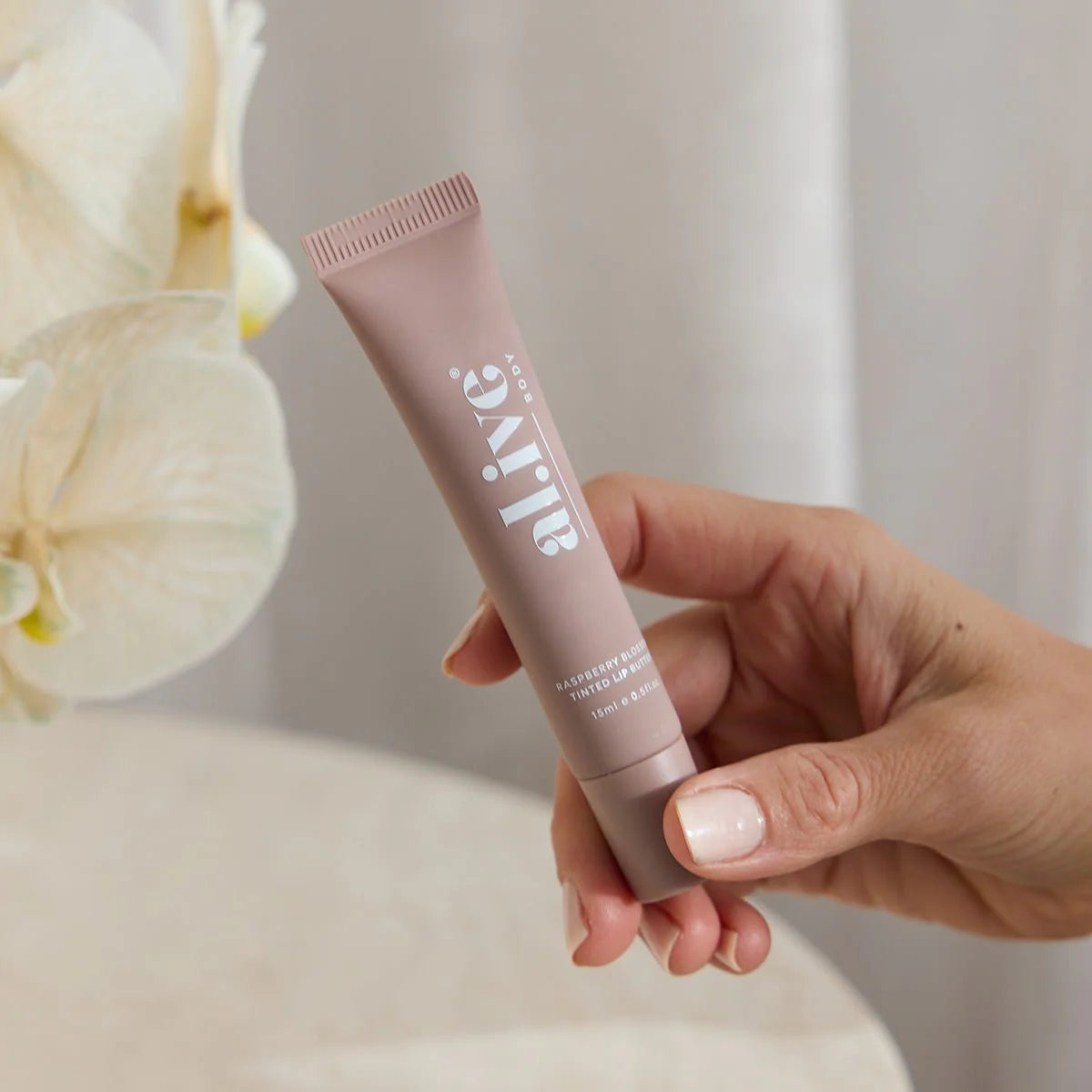 Al.ive Body Tinted Lip Butter - Raspberry Blossom