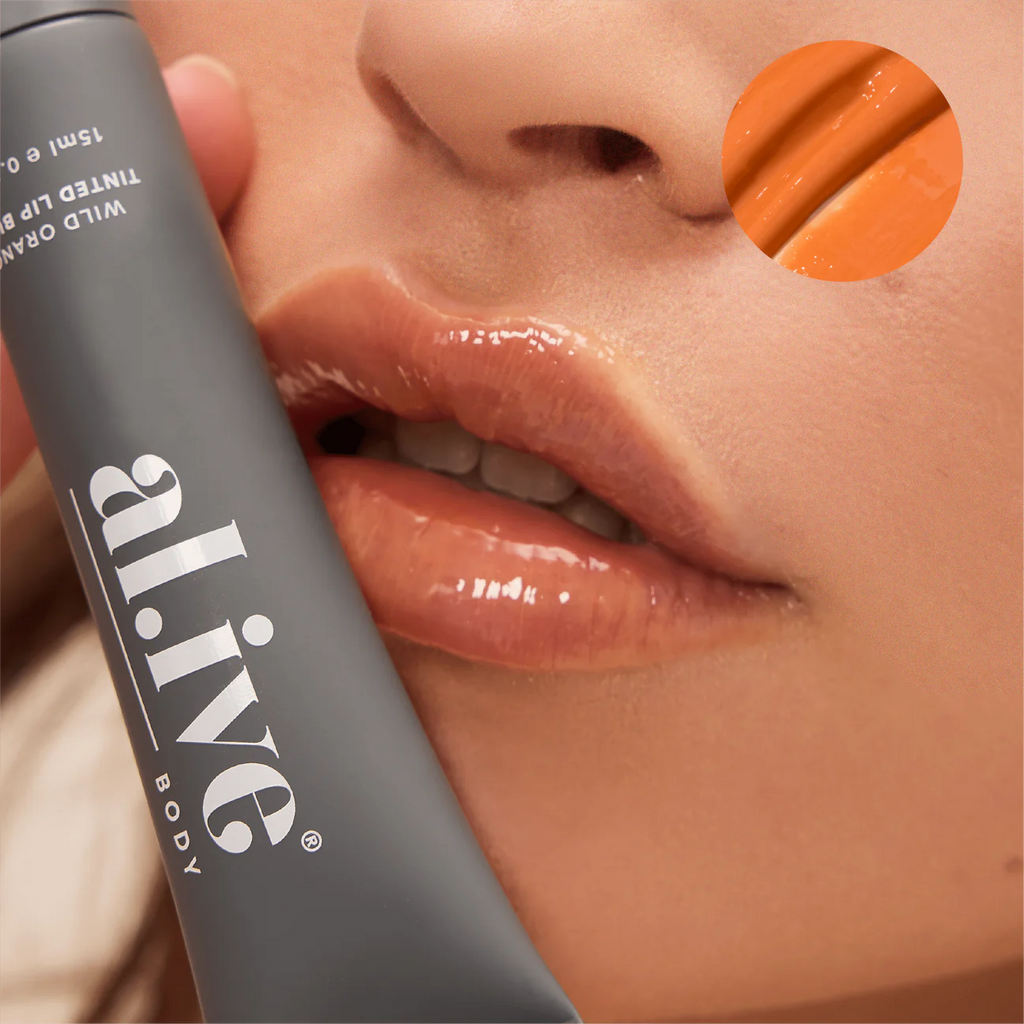Al.ive Body Tinted Lip Butter - Wild Orange