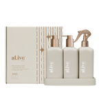 Al.ive Body Stone Kitchen Trio Bronze Edition Lemon & Pomegranate + Watermelon & Lime