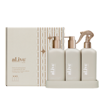 Al.ive Body Stone Kitchen Trio Bronze Edition Lemon & Pomegranate + Watermelon & Lime