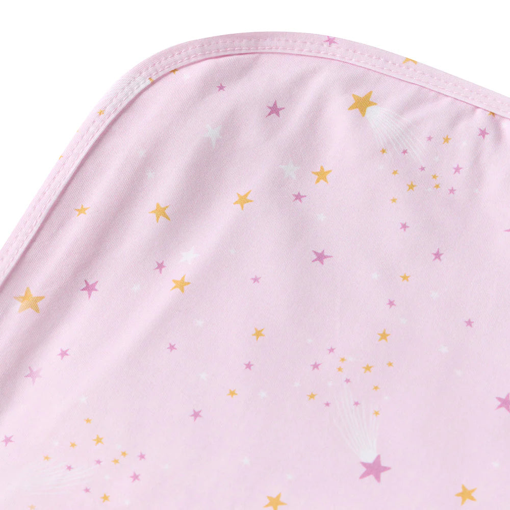 Snuggle Hunny - Organic Jersey Wrap & Topknot Set - Twinkle