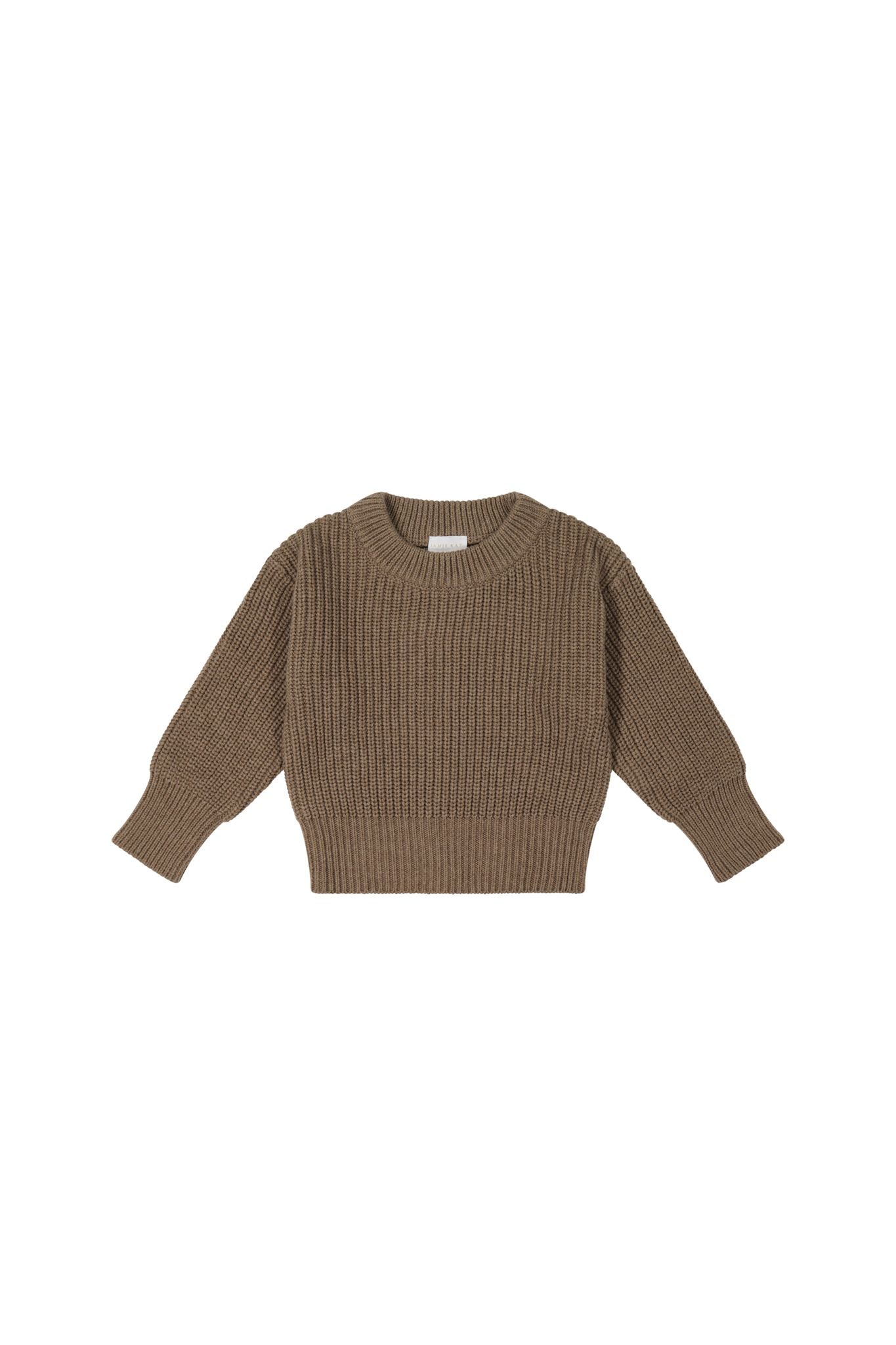 Jamie Kay - Leon Knitted Jumper - Mouse Marle