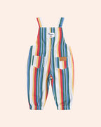 Huxbaby Vintage Stripe Overalls