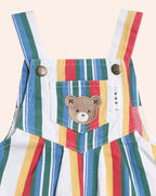Huxbaby Vintage Stripe Overalls