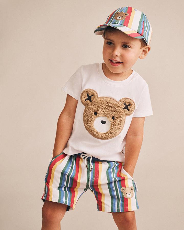 Huxbaby Vintage Stripe Shorts