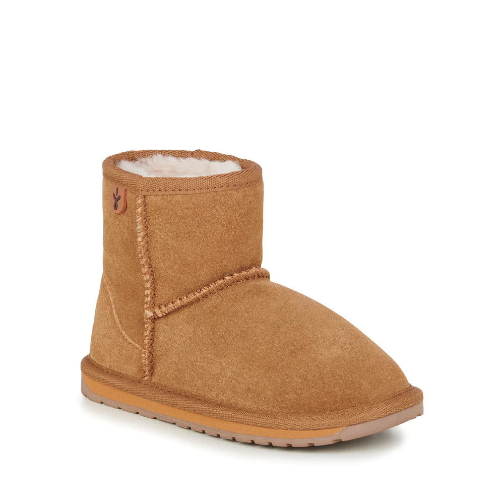 Emu Australia Wallaby Mini Boots - Chestnut