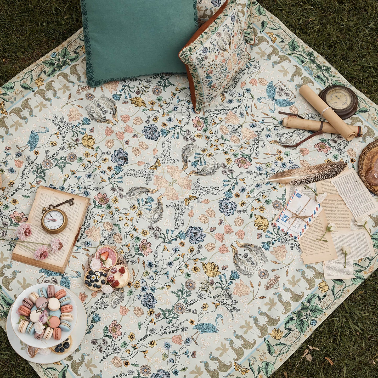 Wandering Folk Wonderland Picnic Rug