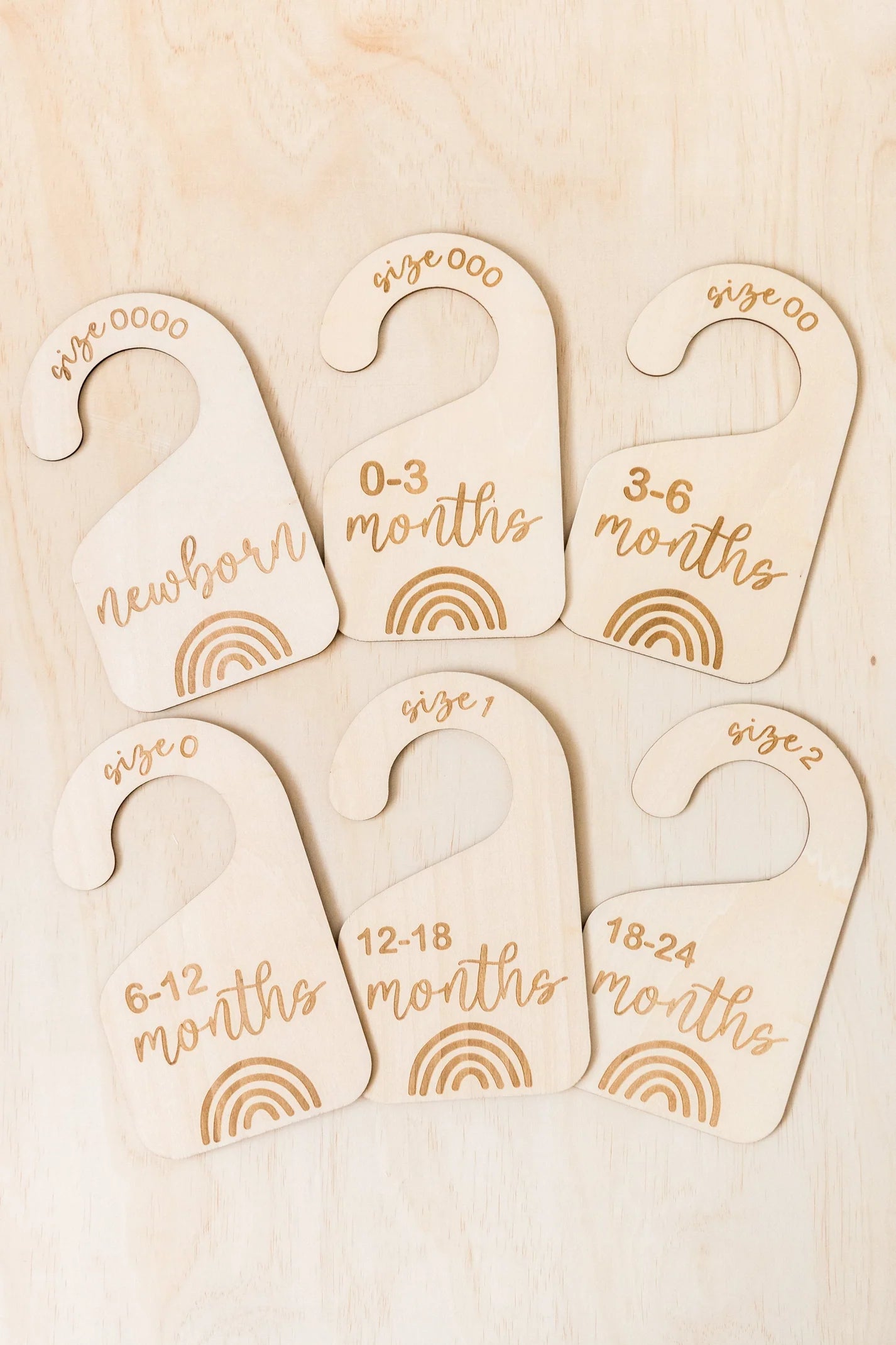 Kiin - Wooden Wardrobe Size Dividers