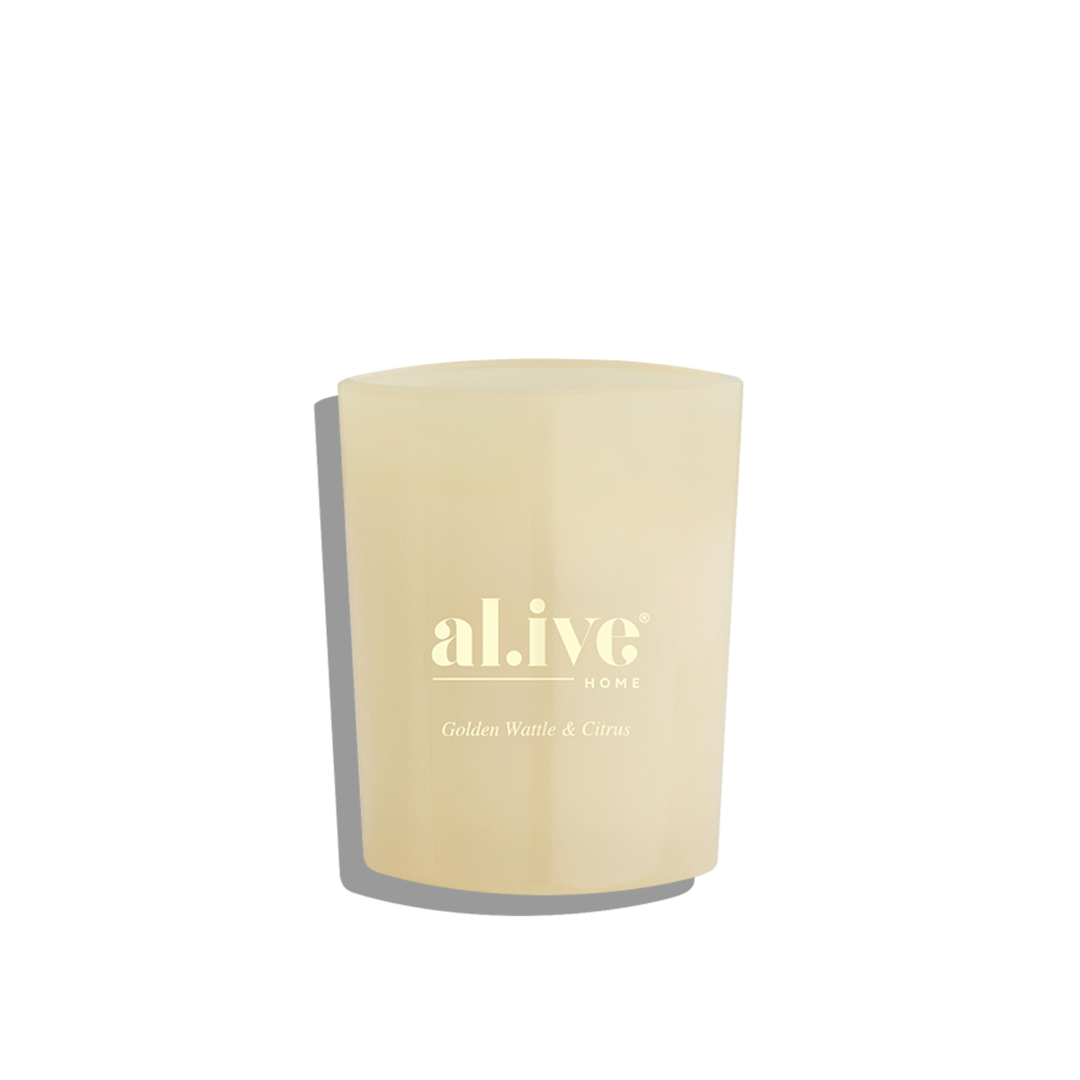 Al.ive - Mini Soy Candle Bauble - Golden Wattle & Citrus