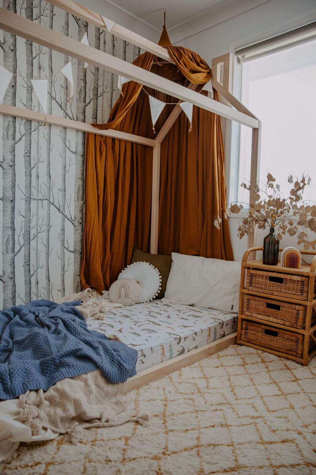 Snuggle Hunny Fitted Cot Sheet - Safari