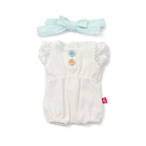 Miniland Clothing Sea Romper and Hairband Set 38 cm