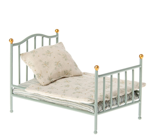 MAILEG VINTAGE BED FOR MOUSE MINT