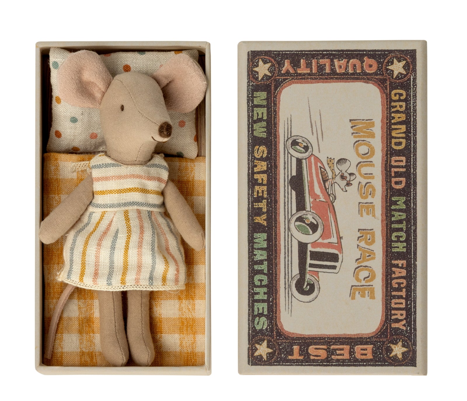 Maileg Big Sister Mouse In Matchbox Little Beach Road 3086