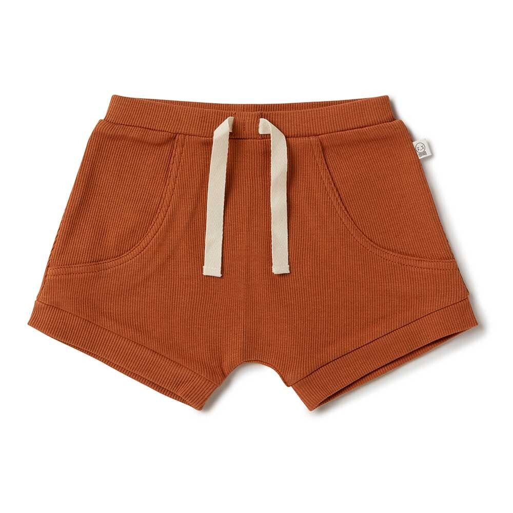 Snuggle Hunny Biscuit Organic Shorts