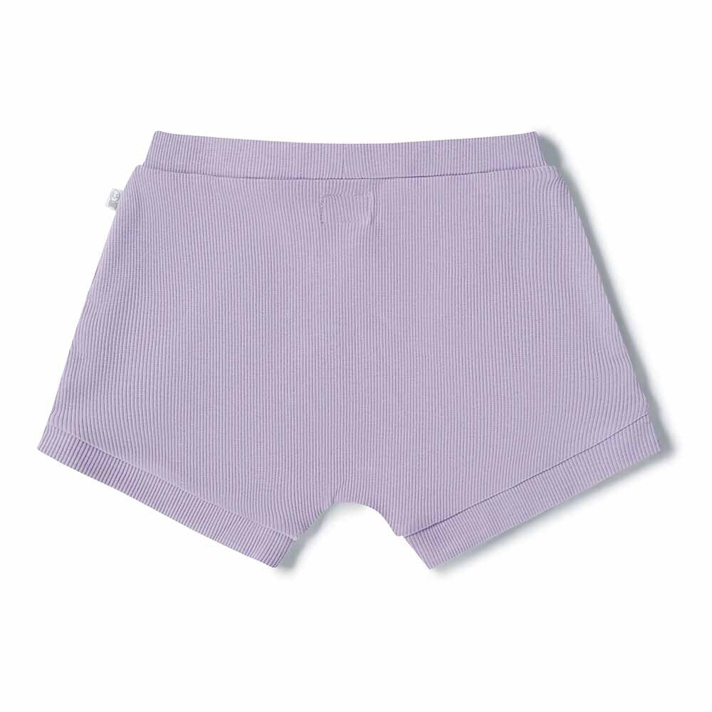 Snuggle Hunny Jacaranda Organic Shorts