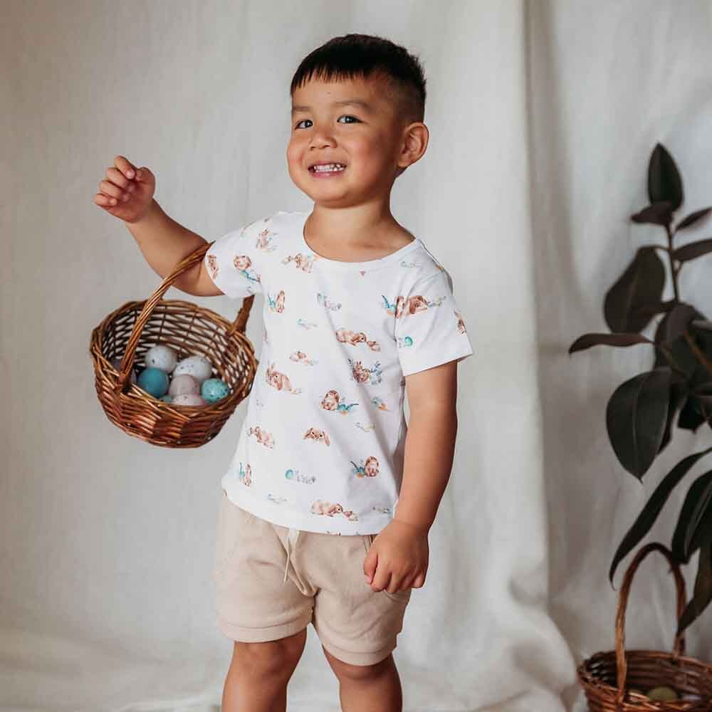 Snuggle Hunny Easter Organic T-shirt