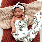 Snuggle Hunny Organic Jersey Wrap - Festive Berry