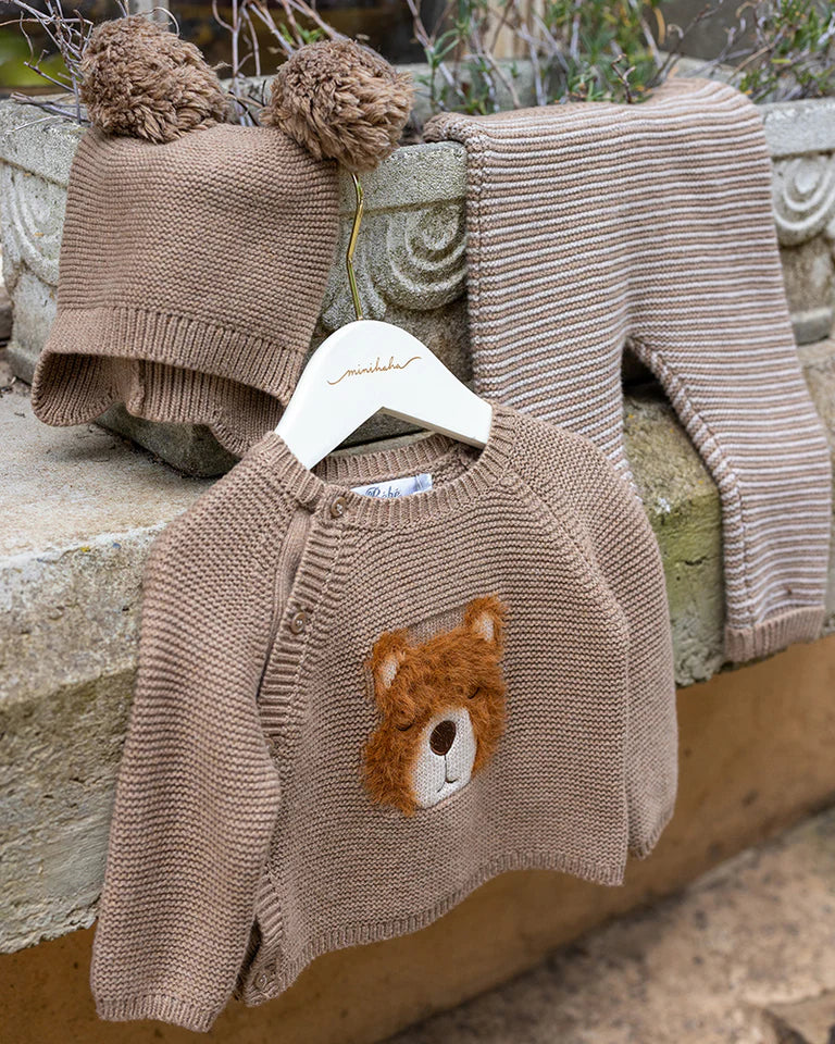 Bebe Atlas Bear Wrap Jumper