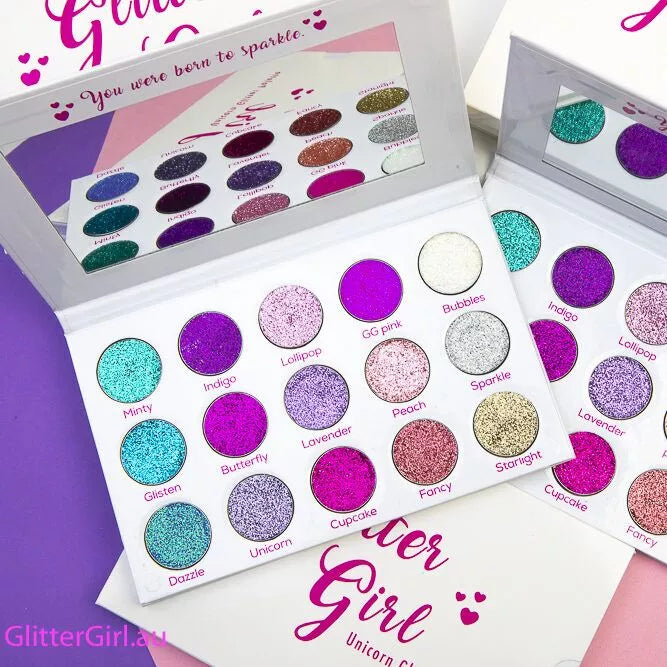 Glitter Girl Unicorn Glitter Palette