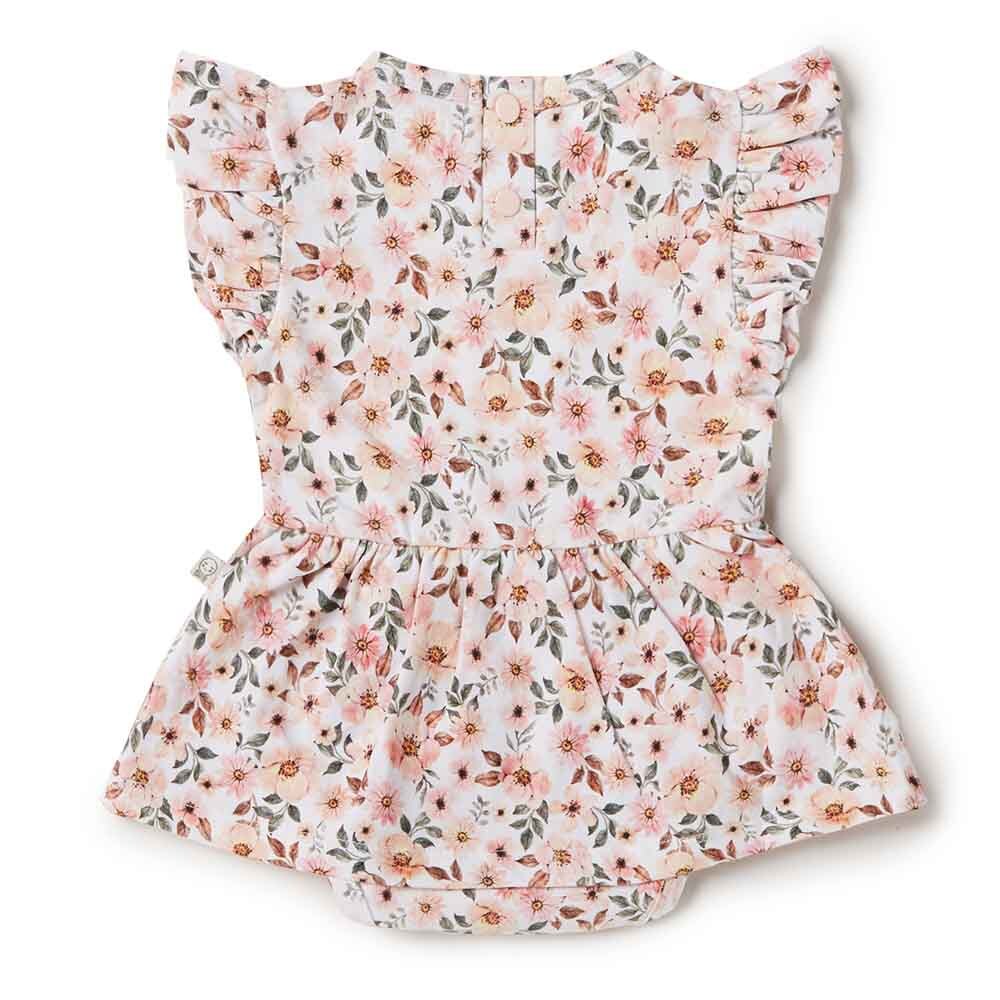 Snuggle Hunny Spring Floral Organic Dress