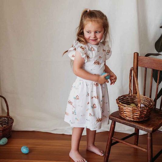 Snuggle Hunny Easter Organic Dress