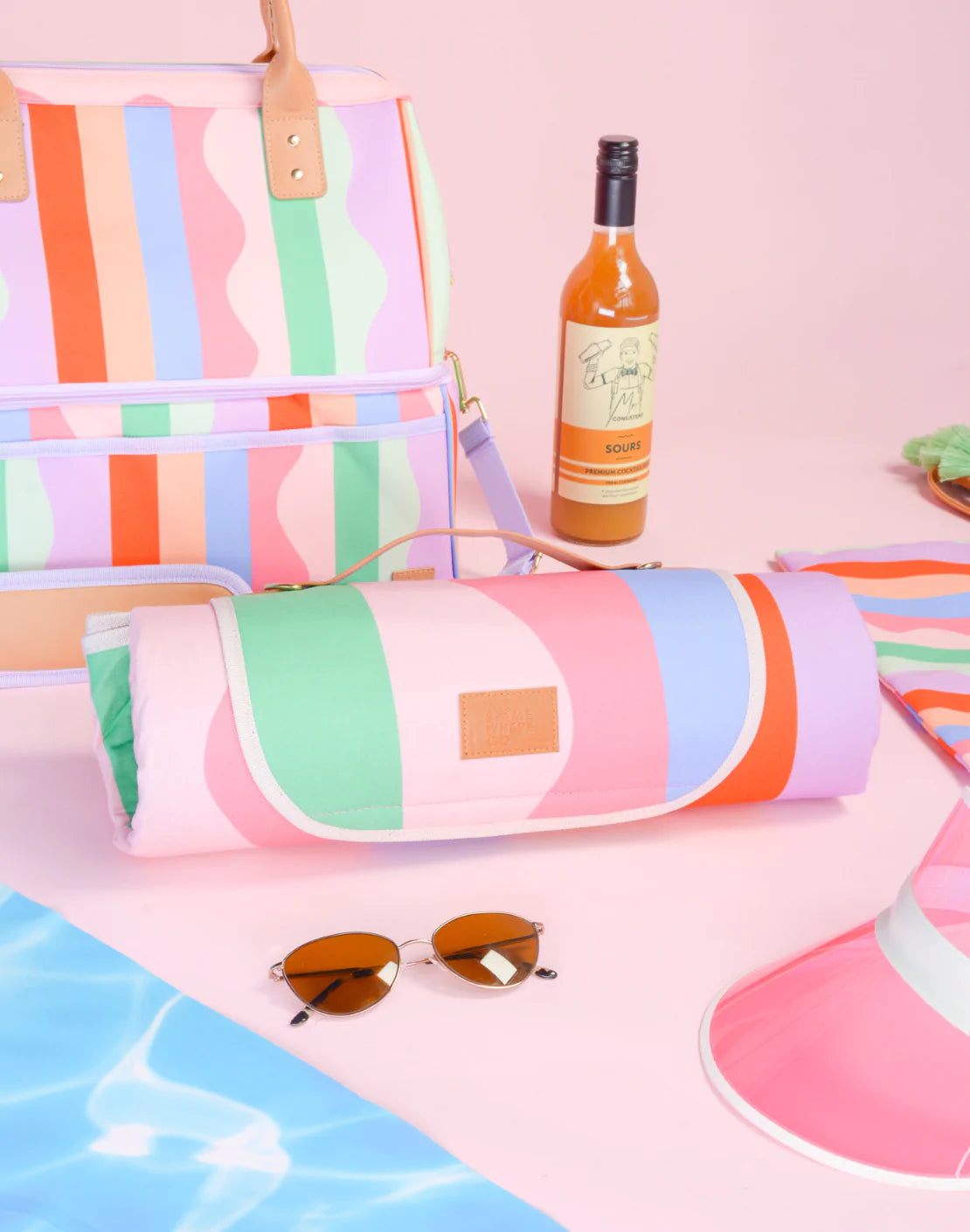The Somewhere Co Poolside Soiree Picnic Rug
