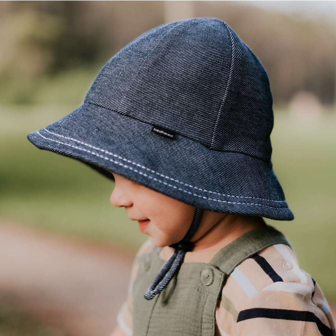 Bedhead Hat - Toddler Bucket Hat - Denim