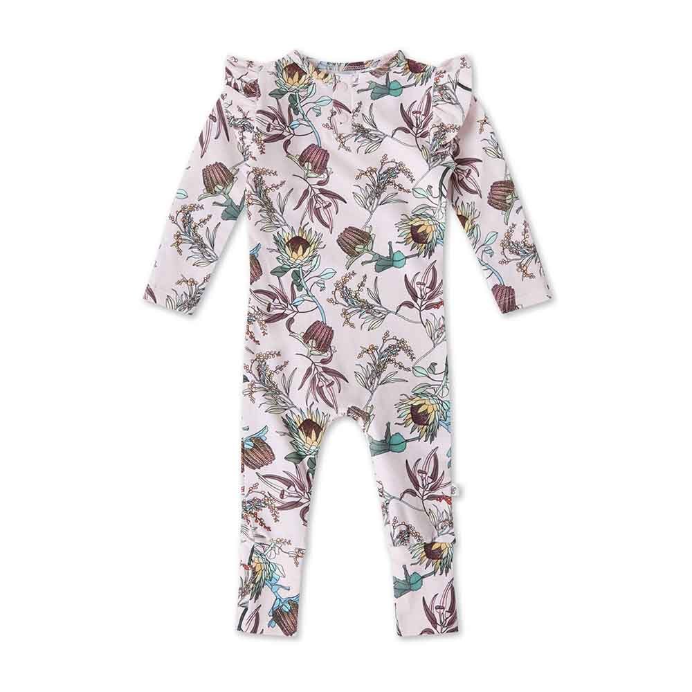 Snuggle Hunny Banksia Growsuit