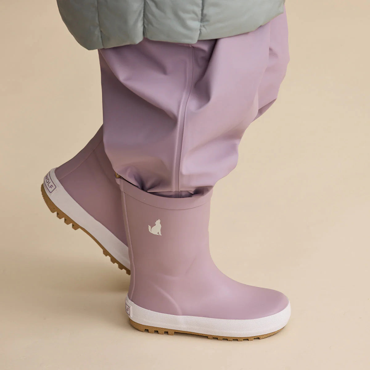 CRYWOLF Rain Boots Lilac