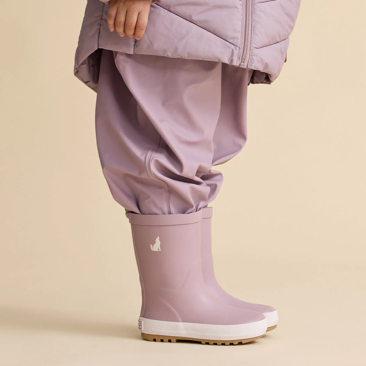 CRYWOLF Rain Boots Lilac