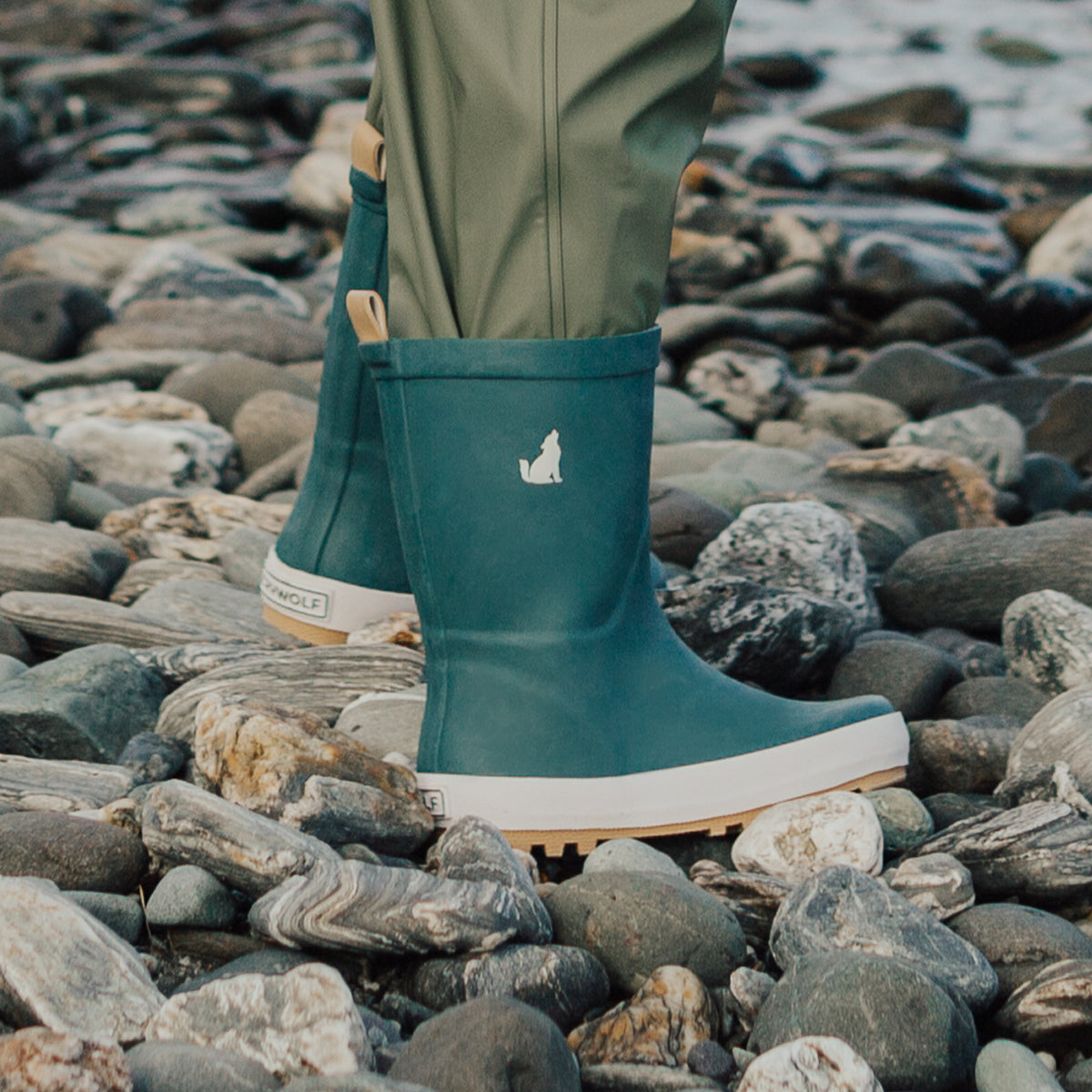 Crywolf - Rain Boots Dark Teal