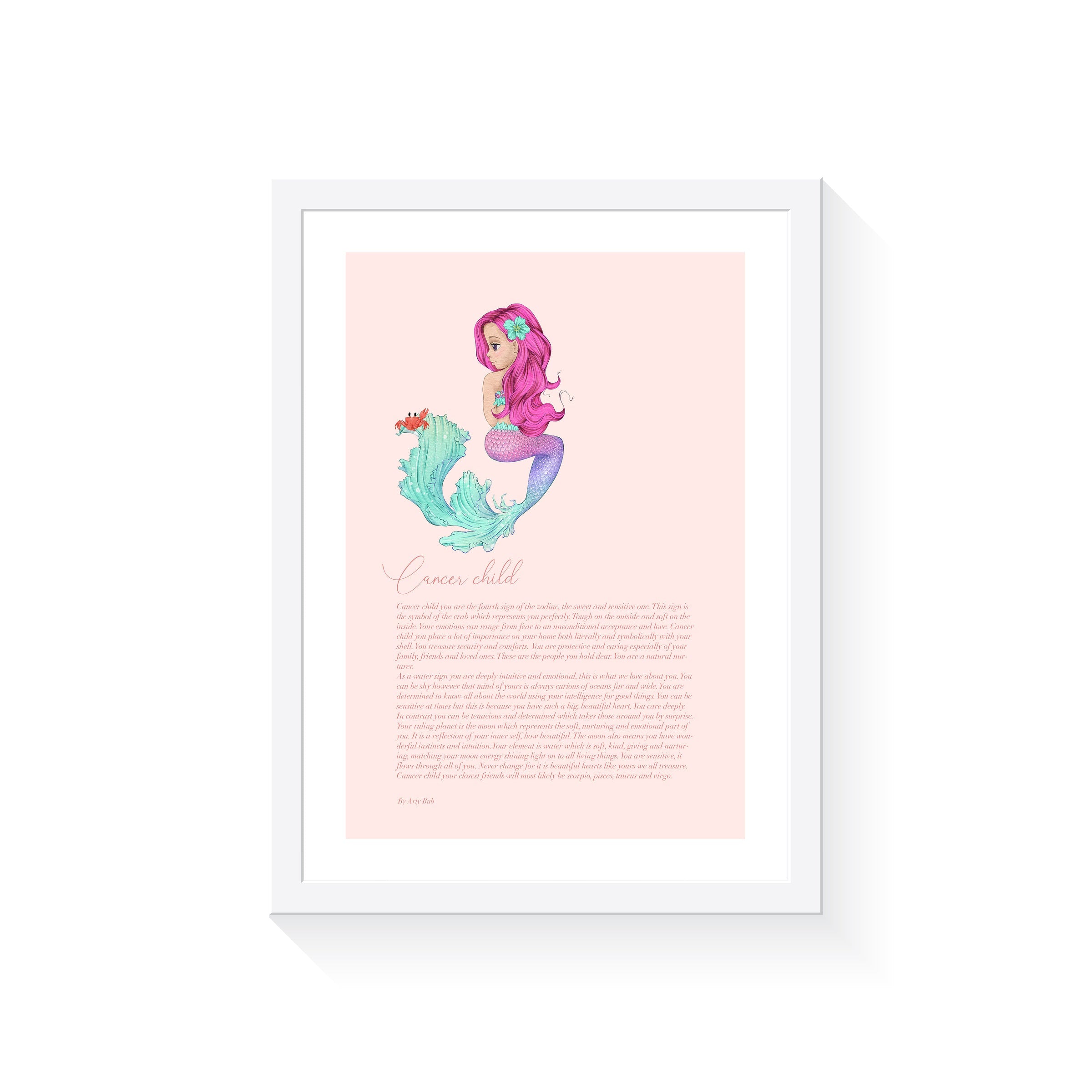 Arty Bub Zodiac Mermaid Prints