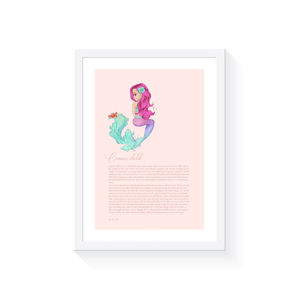 Arty Bub Zodiac Mermaid Prints