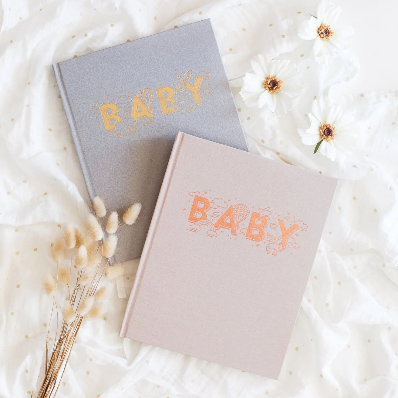 Fox and Fallow Grey Boxed Baby Book
