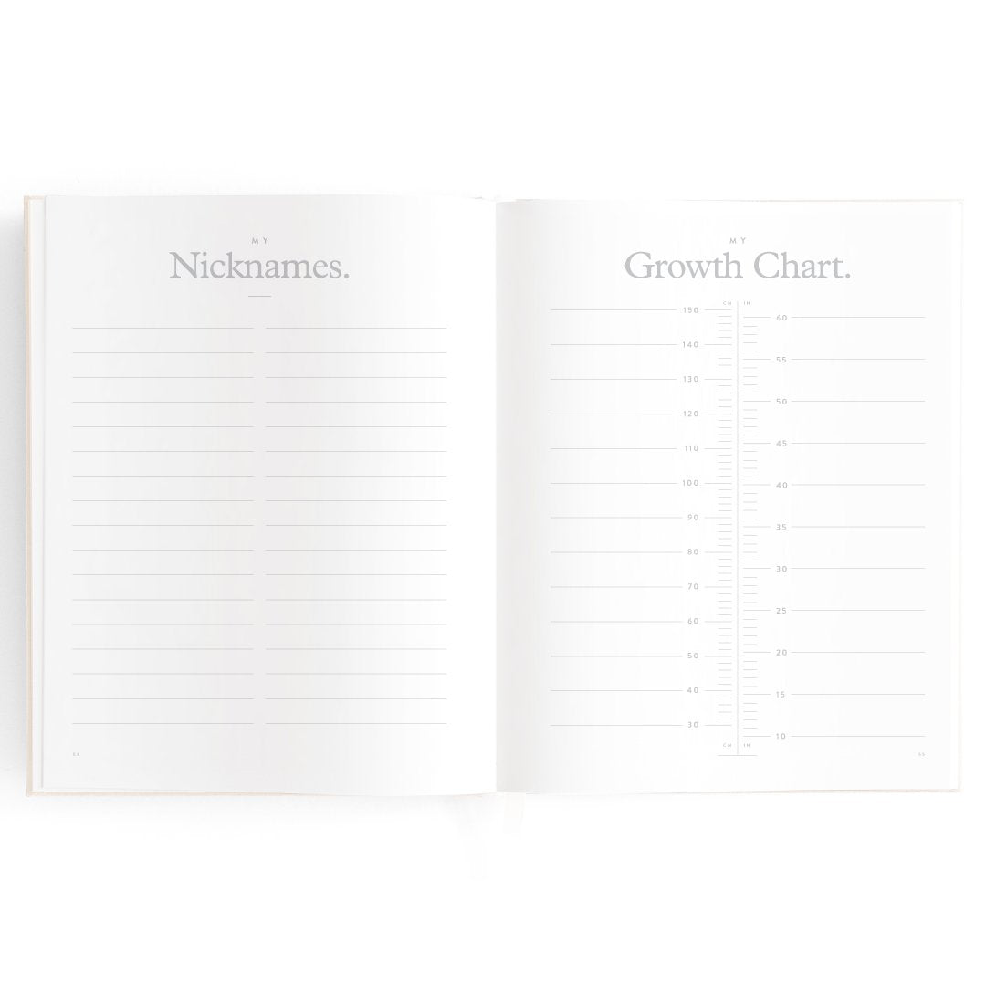 Fox and Fallow Buttermilk Boxed Baby Book