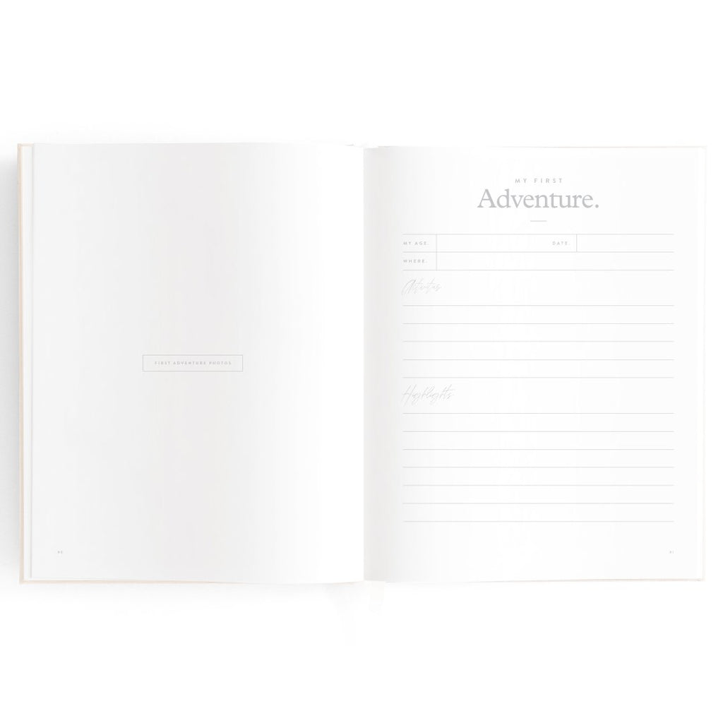 Fox and Fallow Buttermilk Boxed Baby Book