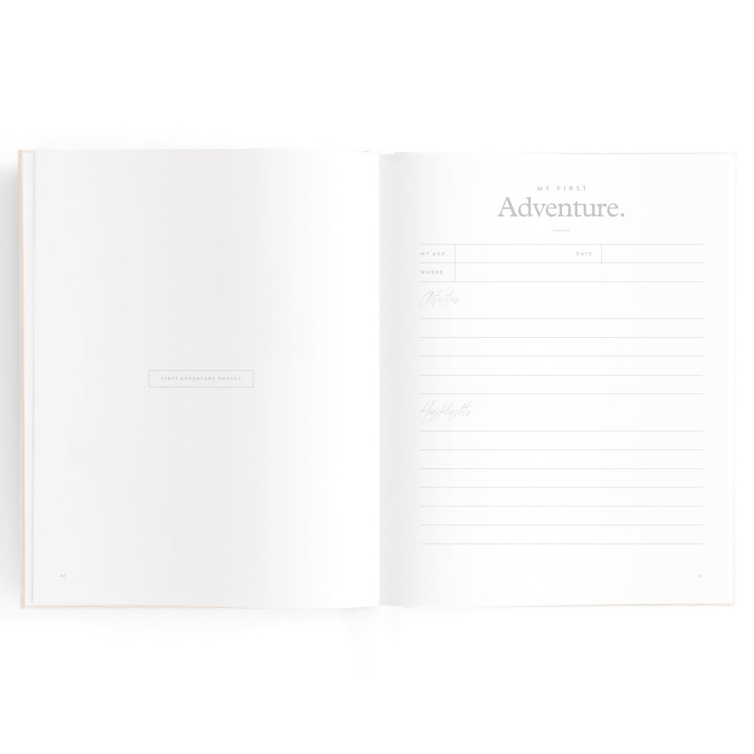 Fox and Fallow Buttermilk Boxed Baby Book