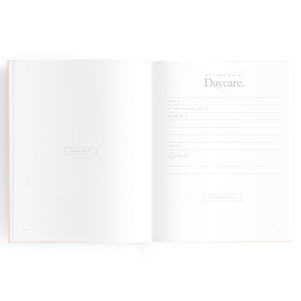 Fox and Fallow Buttermilk Boxed Baby Book