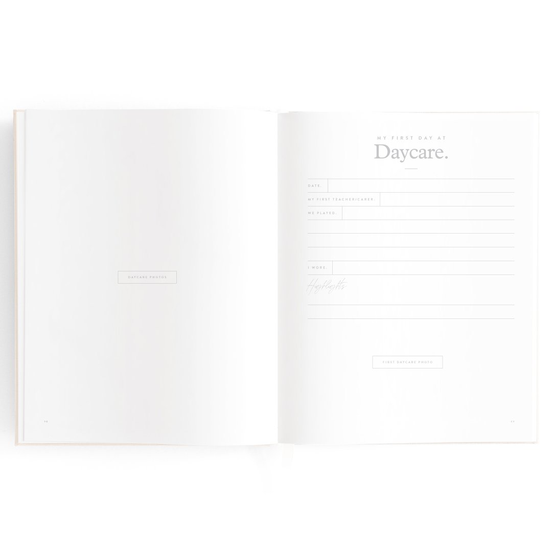 Fox and Fallow Buttermilk Boxed Baby Book