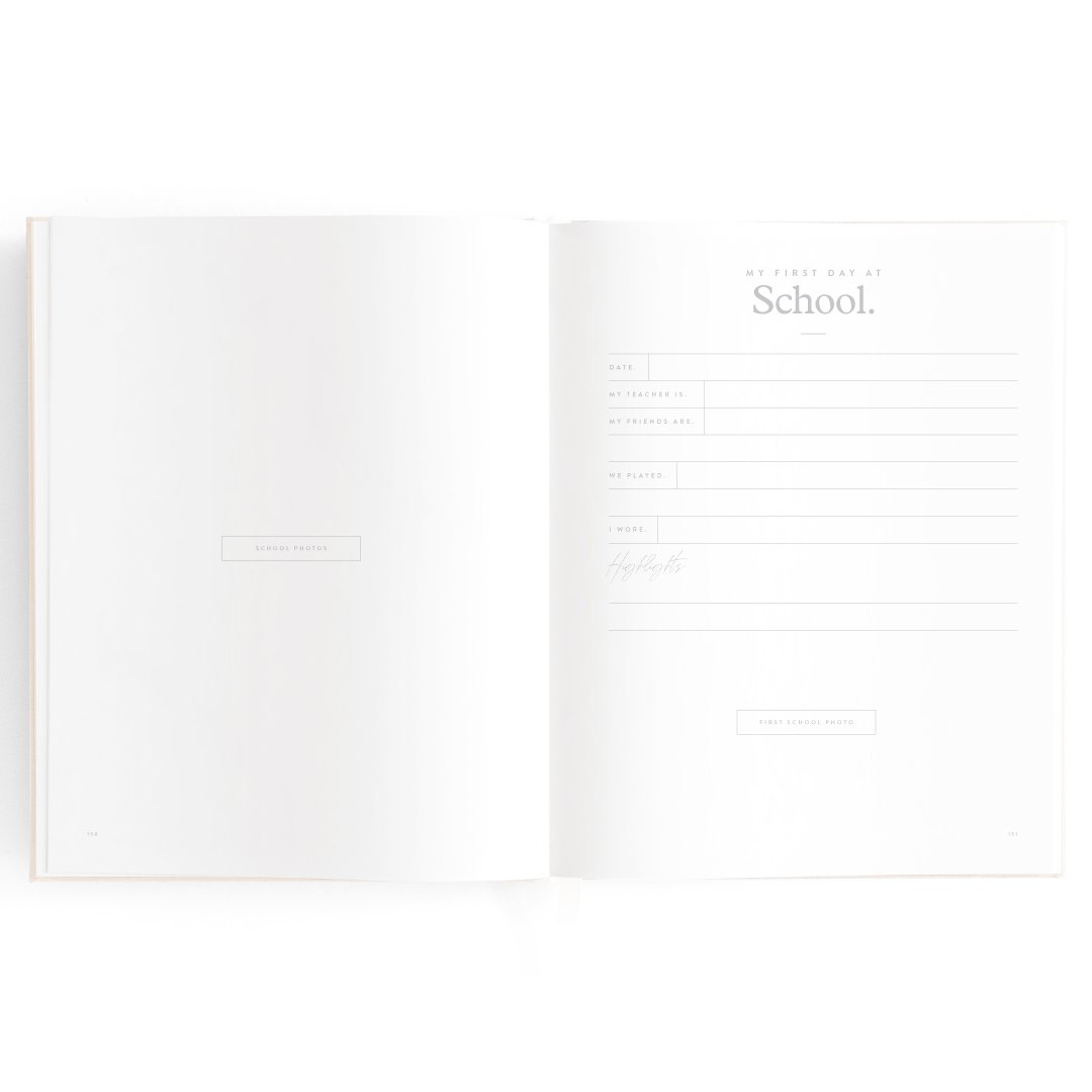 Fox and Fallow Buttermilk Boxed Baby Book